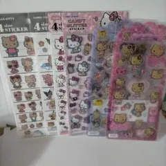 正規品 ドロップジェリーシール サンリオキャラクターズ 6点セット 日焼け