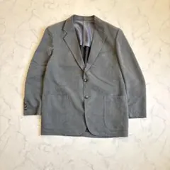 LANVIN テーラードジャケット グレー 2つボタン - メルカリ