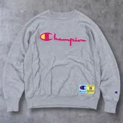 Champion リバースウィーブ M ビッグサガラ刺繍ロゴ スウェット