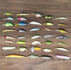 【ジャンク】ルアー 大量セット ジャッカル バグリー ラッキークラフト等 36個