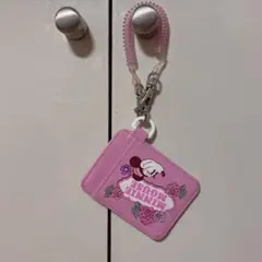 ミニーマウス　パスケース　定期入れ