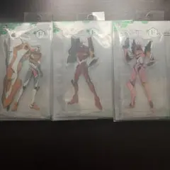 エヴァンゲリオン 一番くじ アクリルスタンド 3点まとめ売り 未開封