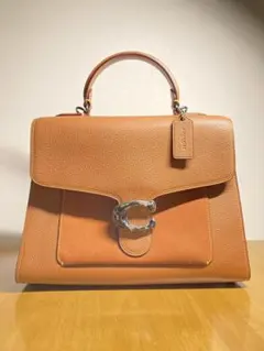 【美品】COACH コーチ ハンドル ショルダーバッグ