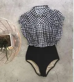 PEACH JOHN yummy mart ギンガムチェック 水着