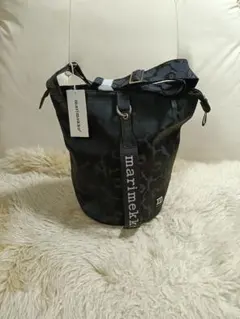 【フィンランド☃】マリメッコ ショルダーバケツ型バッグ ウニッコ柄アウトレット品