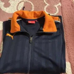 PUMA トラックジャケット ネイビー オレンジ S~Mのサムネイル