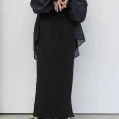 ロングサイドスリットスカート