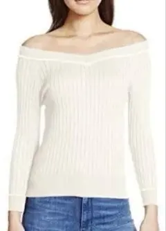 Lily Brown オフショルダーネックニット　リリーブラウン　snidel