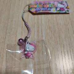 ハローキティ 桜デザイン 根付 ご当地キティ - メルカリ