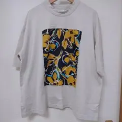 print ローンラフボタニカルプリントTシャツのサムネイル