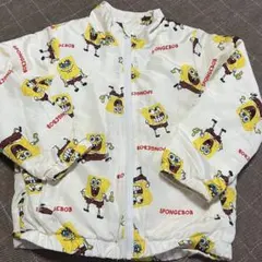 スポンジボブ キッズ ジップアップ ジャケット 110