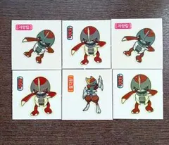 【蓄光】6枚セット 韓国 コマタナ キリキザン ポケモン デコキャラシール