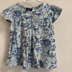 BeBe 花柄 トップス 80サイズ