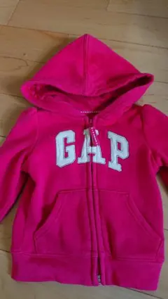 baby GAPベビーギャップ★裏起毛ロゴパーカー★サイズ80