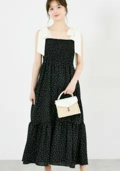 ktmjuri さま専用❣️OBLI ハート刺繍ワンピース ピンクグラデーション