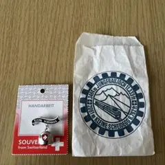 Kleine Scheidegg ベル型バッチ　スイス御土産