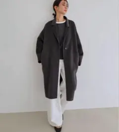 2026年最新】evernavy リバーロングコクーンコートの人気アイテム