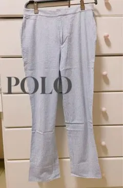 POLO RALPH LAURENシアサッカーパンツ　ブルー4のサムネイル