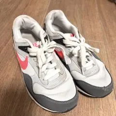 Nike グレー ピンク スニーカー　エアマックス　コリレート