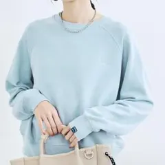 coen 【PENNEYS（ぺニーズ）別注】ロゴ刺繍 裏毛ラグランスウェット