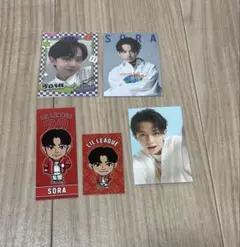 LILLEAGUE 難波碧空　フォトカード,千社札セット