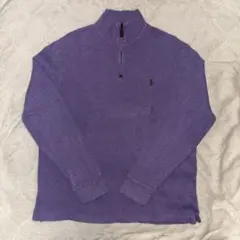 Polo Ralph Lauren ハーフジップ ワンポイント