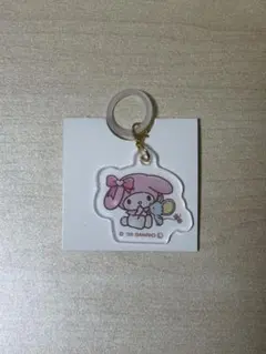 サンリオ　マイメロディ　マーカーチャーム　めじるし　ダイソー　セリア