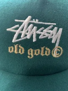 【間違いみたいな値下げ】old Stussy 緑色キャップのサムネイル
