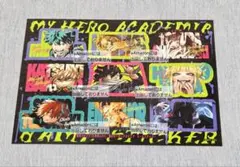 僕のヒーローアカデミア ネームステッカー 最強ジャンプ 12月号 付録 ヒロアカ
