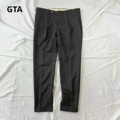 GTA スラックス ダークグレー ウール SLIM 50 イタリアのサムネイル