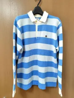 A BATHING APE アベイシングエイプ ラガーシャツ ポロシャツ 長袖 A BATHING APE(アベイシングエイプ) 00's rugby polo shirt ラガー