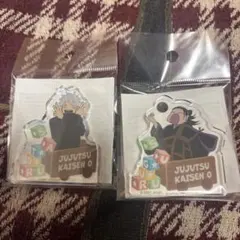 呪術廻戦0 五条悟　夏油傑　ミニフィギュア　アクスタ　アクリルブロック