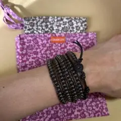 ⭐️ほぼ新品　購入3万円　CHAN LUU(チャンルー)の5連巻きブレスレット
