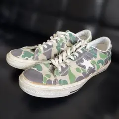 ビッグサイズ！CONVERSE ONE STAR 83-CAMO OX スエード