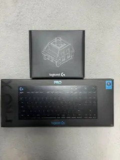 Logicool G PRO X ゲーミングキーボード＋赤軸キー交換スイッチ