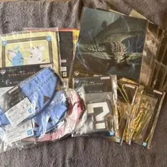 松*様 モンスターハンター　モンハン　一番くじ　クリアファイル　タオル　ラバーア