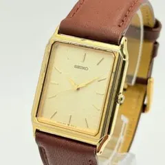 稼働 SEIKO セイコー 90s ヴィンテージ腕時計 タンク スクエア - メルカリ