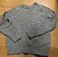 GU レディース ニット トップス ジーユー グレー