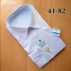 LES MUES ノンアイロンクールストライプシャツ 【L】