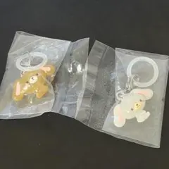 ゆるっとめじるしアクセサリー サンリオ しろうさ くろうさ
