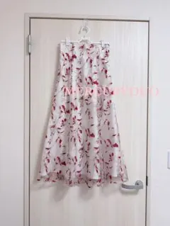 【美品】マーキュリーデュオ＊チュール刺繍スカート