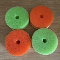 【未使用】マーナ(marna) POCO キッチンスポンジ リフィル 4個セットのサムネイル
