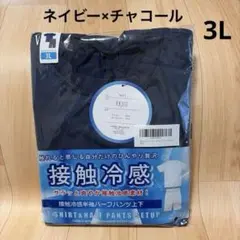 [Dia Star] パジャマ メンズ 上下 接触冷感 ルームウェア 3L