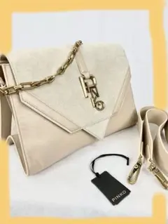 PINKO バッグ ベージュ ショルダー 新品未使用