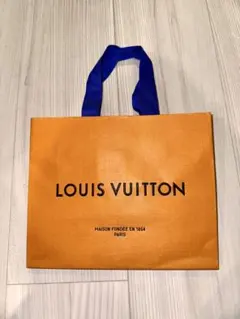 LOUIS VUITTON ショップ袋 中型 オレンジ