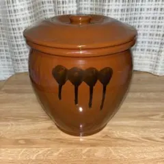 常滑焼 久松窯4号 蓋付き 梅干し壺 味噌 - メルカリ