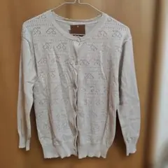 Biquette Club 130cm ベージュカーディガン 新品未使用