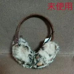 【未使用】イヤーマフラー ラビットファー