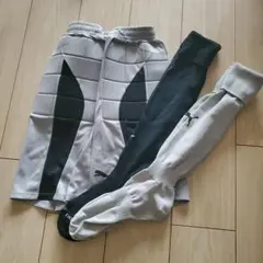 PUMA キーパーパンツL/ソックス25~27 2セット