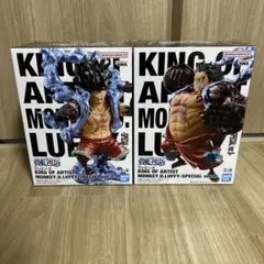 【新品未開封】ワンピース ルフィ ギア4 バウンドマン スネイクマン 2種コンプのサムネイル